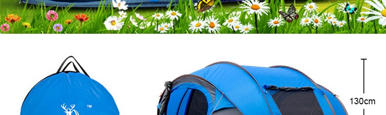 Cheap Goat Tents Tent Pop Up Camping Tents Outdoor Camping Beach Open Tent Waterproof Tents Large Automatic Ultralight Family Tents 